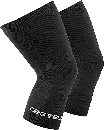 Castelli Pro Seamless Knee Warmer, Scaldamuscoli Unisex – Adulto, Black, L/XL