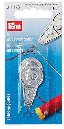 Prym 611175 NADELEINFÄDLER, Steel, Silber, One size, 2 Count