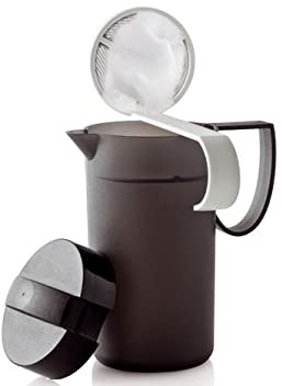New Tupperware Magischer Milchaufschäumer 500 ml, Schwarz, H02