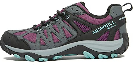 Merrell Women’s Accentor 3 Gore-TEX Walking Shoes with High Traction Sole, Waterproof, Breathable, Durable (Pink, UK Footwear Size System, Adult, Women, Numeric, Medium, 8)