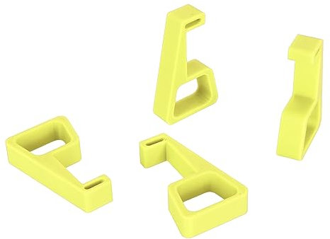 Pies de Refrigeración para Consola de Juegos, Resistencia Al Deslizamiento, 4 Uds., Fácil de Instalar, Patas de Refrigeración para Consola de Juegos Elevada, Soporte para