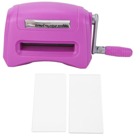 Tragbare Stanz- und Prägemaschine für Heimwerker, Multifunktionaler Scrapbooking-Schneider, Einfach zu Bedienen mit Kunststoff-Schneidematte, Kompakt und Tragbar für die