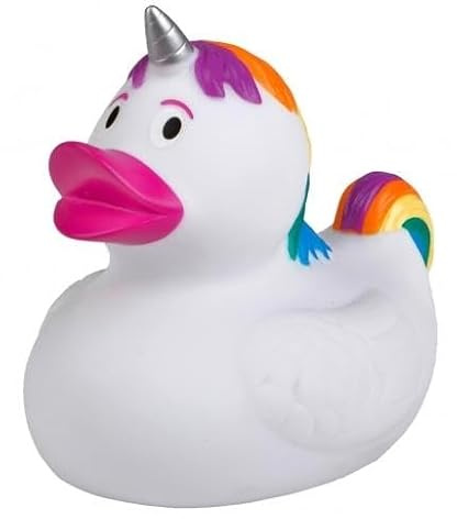 Einhorn - Quietscheente - Badeente - ca. 8 cm gross