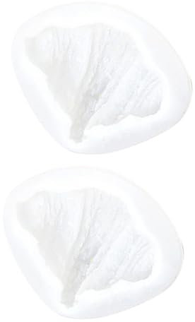 CIYODO 2pezzi Stampo Per Fondente Forma Di Stampo Per Decorazioni in Fondente in Silicone Per Biscotti in Silicone Per Waffle Riutilizzabile Antiaderente Per Alimenti Facile Da Pulire