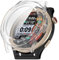 FTRONGRT Funda Compatible con Amazfit Cheetah Round/Amazfit Cheetah Pro, PC + Película Templada, Todo Incluido Anti-Rasguños Estuche Protector. Transparente