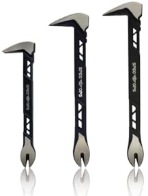 Spec Ops Tools Tire-clou en acier à haute teneur en carbone 20,3 cm, 25,4 cm et 27,9 cm