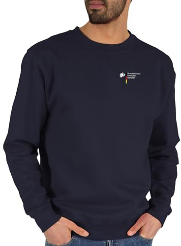 Shirtracer - Sweater Pullover Sweatshirt Herren Damen - Party & Alkohol - Bundesinstitut für lecker Bierchen I Bier Geschenk Bierliebhaber I Saufen Geschenk Biertrinker
