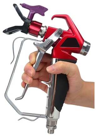 Uqezagpa Pistolet pulvérisateur de peinture sans air haute pression pour finition professionnelle, entrepreneurs et bricoleurs