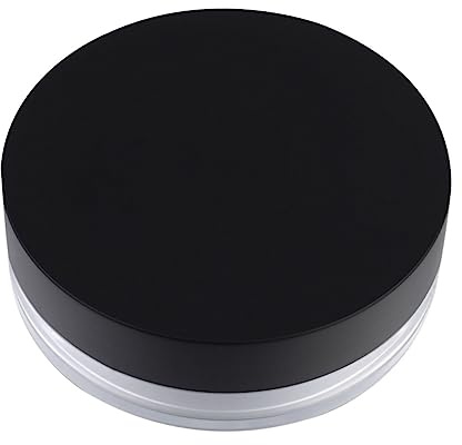 PENIKOKO 20g Kosmetikbehälter Leer Kunststoff mit Schwammquaste Wiederverwendbar für Losen Puder Reise Make Up Aufbewahrungsbox