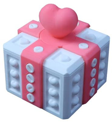 Lustige Streichbox Neuheit Lustiger Geld-Puzzle-Karten-Container | Scherzkiste Lustig urkomisch Neuheit Kartenbehälter für Geld zu Valentinstag, Geburtstag, Feiertag, Valentinstag,