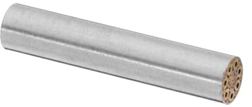 Angoily Rivet pour Manche de Couteau en Acier Inoxydable, Rivets Mosaïque en Cuivre, Fixation Solide Fabrication de Couteaux et Projets Variés