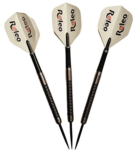Roleo Profi Steeldartpfeile Professional - 90% Tungsten - 3er Set 18g, 20g + 22g