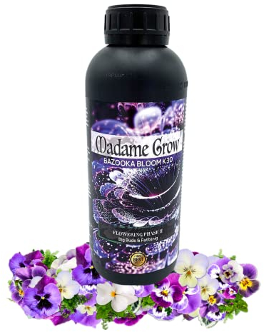MADAME GROW - Fertilizzante Organico - Concime per fiori - BAZOOKA BLOOM K30 - (1L)