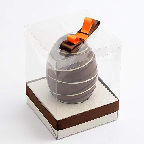 10 Pack - Clear Transparent Easter Egg Box - 150x150x200mm (Decorations, Contents Not Included)