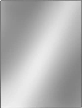 Baikal Espejo de Baño, Varias Formas y Medidas Disponibles. Opción con y Sin LED. Estilos Que se adaptan al baño o Cualquier Estancia del hogar. 70 x 80 cm Espejo Liso