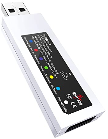 MAYFLASH MAGIC-X Wireless Bluetooth USB Adapter for Xbox Series S/X, Xbox One, Switch, macOS, Windows, Raspberry Pi, Compatible with PS5, PS4, Xbox Bluetooth Controller and more