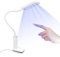 Lampada Unghie UV LED,10W Lampada per L'indurimento Della Colla per Unghie,Rotazione a 360° Lampada per Unghie in Gel LED Portatile Lampada per Unghie con Collo d'oca e Clip(Cavo USB)