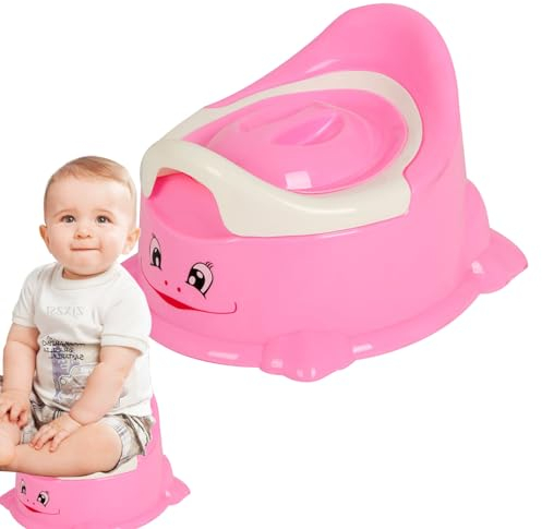 Kinder-Töpfchen, Kindertoilette Baby Toilette Kindertopf, Toiletten-Training, Ab 1-6 Jahr Jungen Mädchen Kindertöpfchen, 26 0x19.5cm.