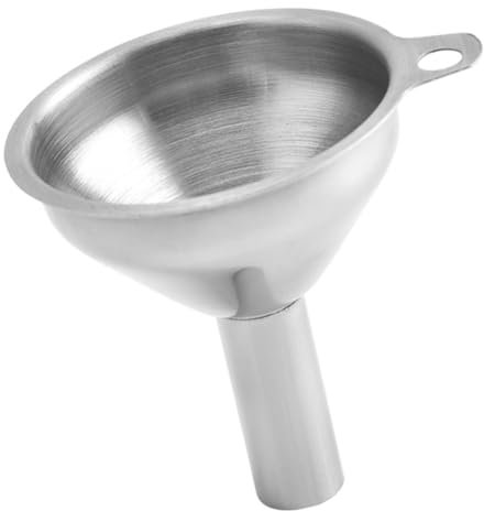 Alipis Imbuto Piccolo in Acciaio Inox Mini Imbuti Da Cucina Per Il Riempimento Imbuto Da Laboratorio Imbuto Per Barattoli Da Cucina Gadget Multifunzione Acciaio Inossidabile Distributore