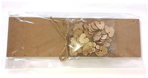 VILLFUL Geburtstagskalender zum Aufhängen an der Wand Lichthausdekorationen für zu Hause Vater Geschenke das Geschenk Geburtstagserinnerung Kalender aus Holzblöcken Haushalt Plakette Seil