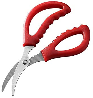 Tijeras de cocina para el hogar, tijeras para mariscos, langosta, cangrejo, pelacables, tienda de mariscos, restaurante, codo de mariscos