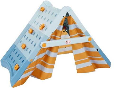 Little Tikes™ Campin' & Climb Wall - Mur d'escalade Actif et Tente - pour garçons et Filles à partir de 3 Ans