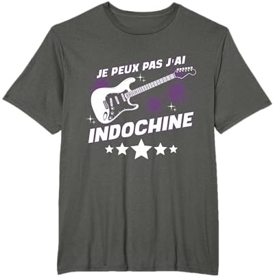 J'Ai Indochine Etoile Concert Musique T-Shirt