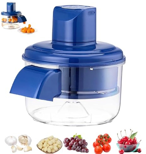 Grape Peeling Machine, Automatic Small Fruit Tomato Peeler Tool, Rechargeable Home Kitchen Aid Peeler for Home Cooking & Food Prep
