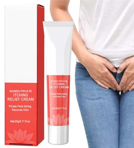 Crema para la picazón para mujeres,Crema y calmante para aliviar la picazón - de la en la piel para mujeres, cuidado femenino de la para aliviar la sequedad, ardor y enrojecim