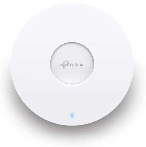 TP-Link EAP653 UR WiFi 6 Access Point, AX3000 Ultra-range Gigabit Wireless Access Points, Omada Mesh, Support PoE+ Powered, Cloud Management, Seamless AI Roaming, WPA3 Security