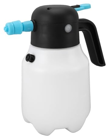 Wakects Pulverizador de Espuma Eléctrico, Pulverizador de Espuma para Coche Presurizado Inalámbrico de 1,8 L con Presión de Agua Ajustable, para Lavado de Coches, Riego de Jardines y