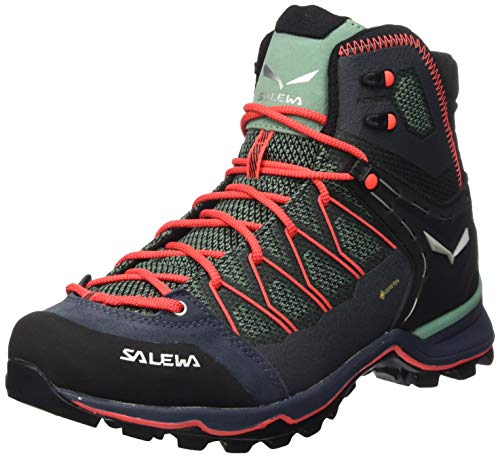 Salewa, Mountain Trainer Lite Mid Gore-Tex Damenwanderstiefel, Grün, 38