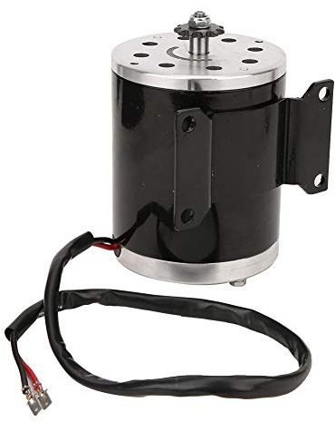 Keenso Elektrofahrrad Bürstenmotor, 12V 500W Metall-Elektroroller Großer Bürstenmotor für Elektrofahrzeuge 2/4-Rad-Skateboard-Roller