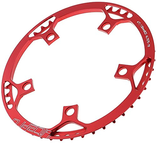 GIVBRO Fahrrad-Kettenblattschutz 130 BCD schmales breites Kettenblatt 45T 47T 53T 56T 58T Kettenblatt Zahnkranz für Rennräder, BMX MTB Fahrrad