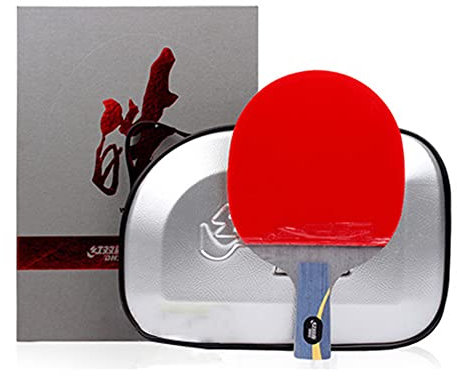 SGAIYUNRT Raquetas de Tenis de Mesa para Competiciones, Palas Ping Pong Multifunción, Cuchilla de Ping-Pong Profesional/como se Muestra/Mango Corto