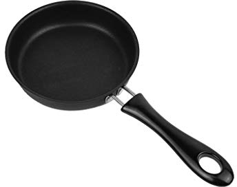 OQHAIR Cacerola Mini sartén Antiadherente Wok Plano sartén para Carne Wok panqueque Huevo Bola de Masa hervida Cocina de inducción Herramientas de Cocina Universal