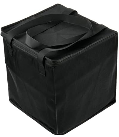 Generic Borsa per il trasporto di dischi in vinile Organizzatore di dischi per CD Adatto a custodia per album di CD di grande capacità da 12 pollici per