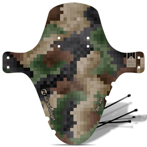 Riesel Design - MTB Schutzblech – XL Mudguard Kol:OSS für Mountainbikes | XL MTB Schutzblech inkl. Kabelbinder - Mountainbike Schutzblech als Spritzschutz für Radgrößen 26-29 Zoll Made in Germany