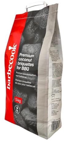 Bricchetti Barbecue Gusci Noce di Cocco Carbonella 5 Kg