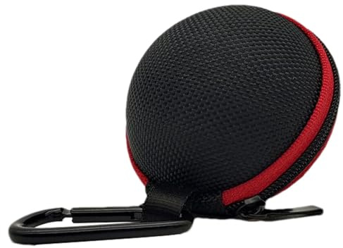 Shurzzesj Queueballhalter – Queuesballhalter mit Schnalle – Training Billard Zubehör Aufbewahrungstasche Harte Queues Ball Fall Billard Ball Tragetasche zum Befestigen von Queue-Bällen