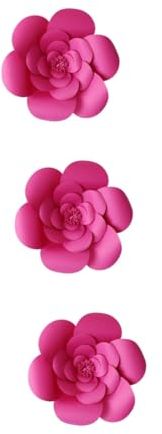 Cabilock 3 STK Papierblumenhintergrund Blumenwand Hochzeitsdekoration elegant tischläufer Weihnachten goldhochzeit DIY-Dekoration nupsis 3D-Blumen-Wanddekoration Papierblumen-Wanddekoration