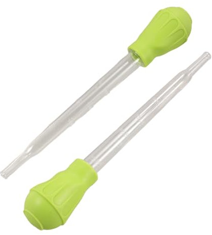 ibasenice 2Pcs Portable Fish Tank Coral Feeder Dropper Aquarium Waste Cleaner for Easy Water Transfer Waste Removal for Tank Maintenance and Coral Feeding