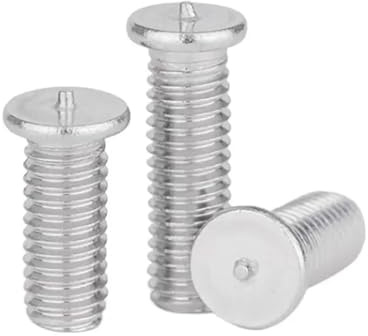 200 piezas de pernos de soldadura de aluminio con condensador de descarga puntual M3/M4/M5/M6/M8(M4x10mm)
