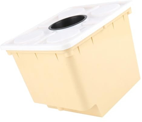 Toyvian Caja de Hidropónico sin Suelo para Jardín Barril de de Vegetales para Invernaderos y de Incluye Tapa de para Jardinería