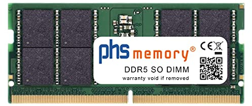 64GB RAM modulo compatibile con Asus VivoBook M1607KA-MB043W DDR5 SO DIMM 5600MHz PC5-44800S