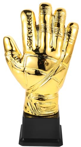 UPKOCH Trophée Gardien de But Or Unique Forme de de Football Trophée Sportif Décoratif pour Compétitions Scolaires et Amateurs Cadeau Football Personnalisé