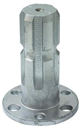 Keilwelle Zapfwelle 1 3/8 Z6- L 90 mit Flansch