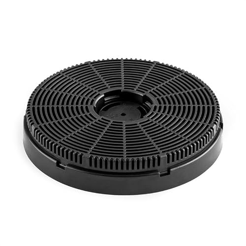 Klarstein Filtro a carboni attivi per cappe aspiranti Maverick, pezzo di ricambio, 1 x filtro, Ø 15,9 cm, funzione ricircolo, accessorio