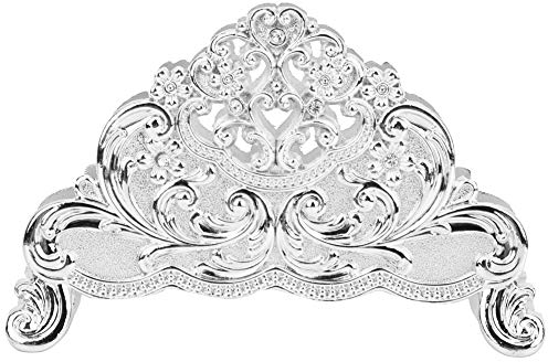 Serviettenhalter Papierhandtuchhalter Metall Serviette Tissue Storage Rack Tissue Dispenser Tischdekoration für Restaurant Hotel Cafe(Silber)