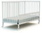 WEBABY - Letto Cosleeping 60x120cm | Bianco | Legno massiccio | Dalla nascita | Regolabile in altezza | Letto a doghe o letto Cododo | Comfort del sonno | Rete a doghe